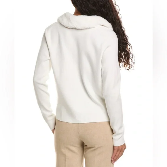 Renuar Fur Cardigan - Winter White